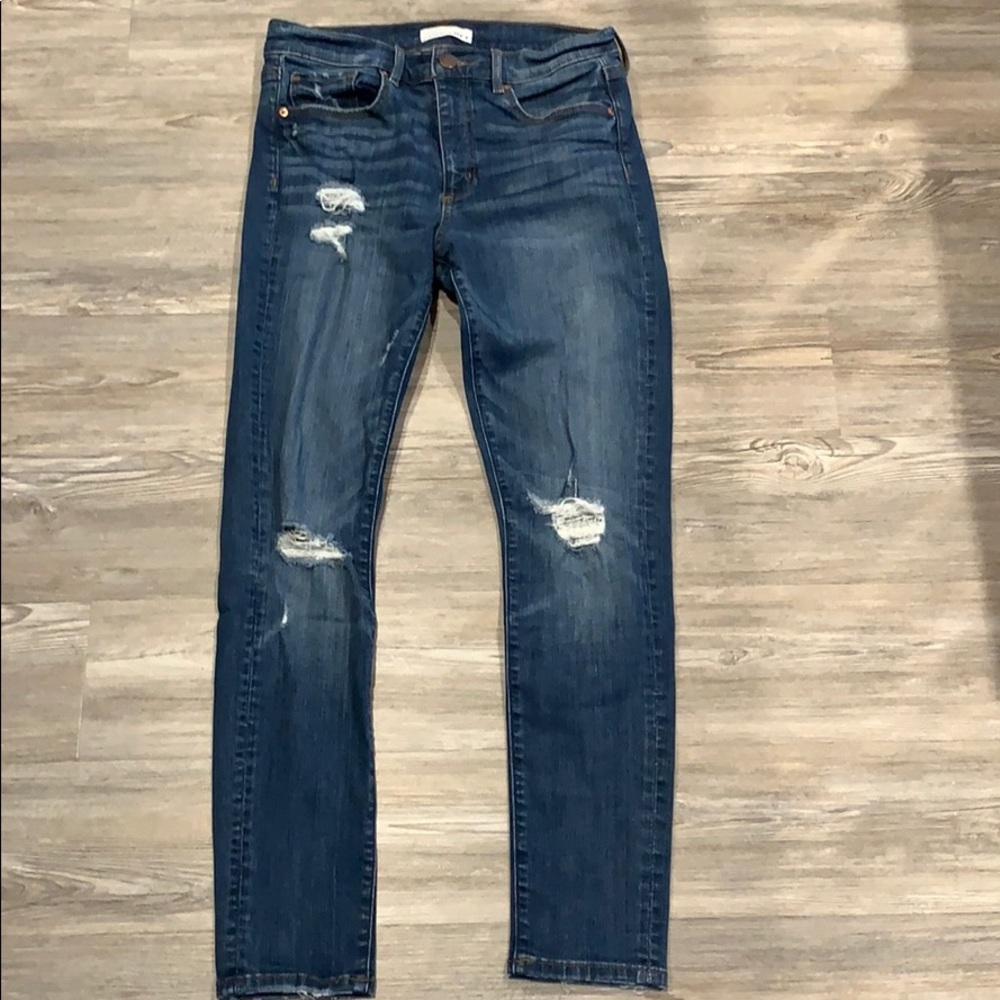 LOFT ripped jeans